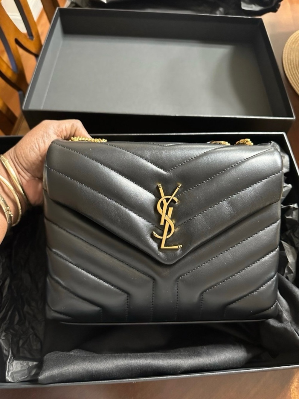 YSL SMALL LOULOU